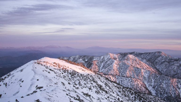 Helicopters Join Search for Missing Hikers on Mt. Baldy