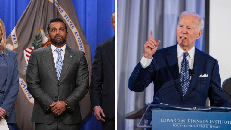 Kash Patel Claims Biden Administration ‘Sat On’ DC Pipe Bomber Evidence