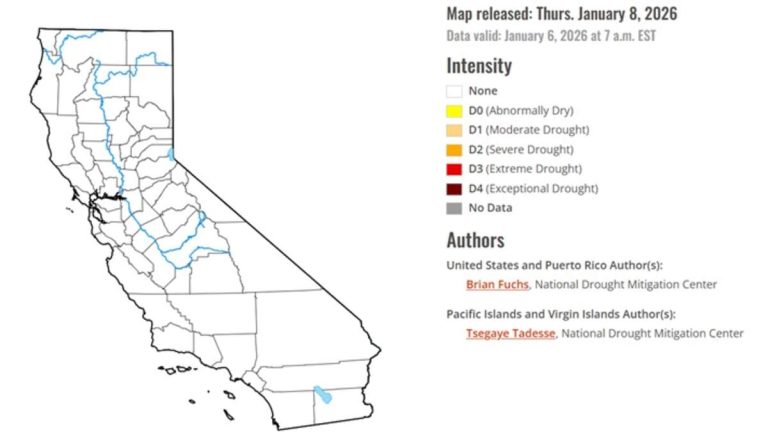 California Drought-Free for First Time in 25 Years