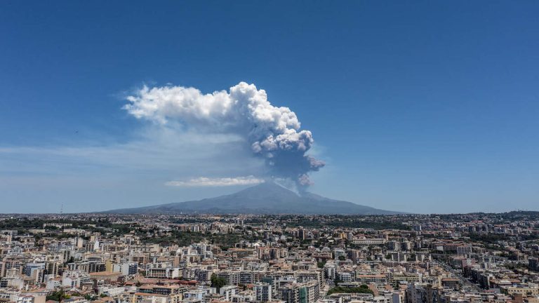 One Of The World’s Highest Active Volcanoes Is Erupting