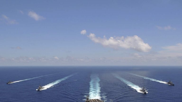 President Trump Says US Armada Heading To Iran