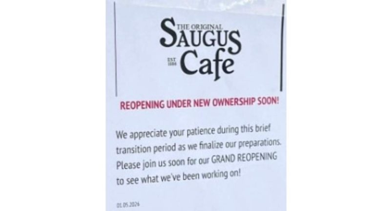 Saugus Cafe to Reopen Under New Ownership