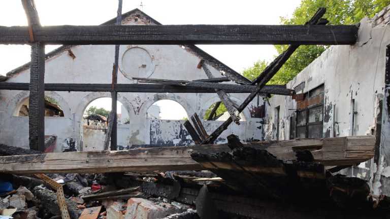 Time Capsule Found In Ruins Of Church Destroyed By Arson Attack