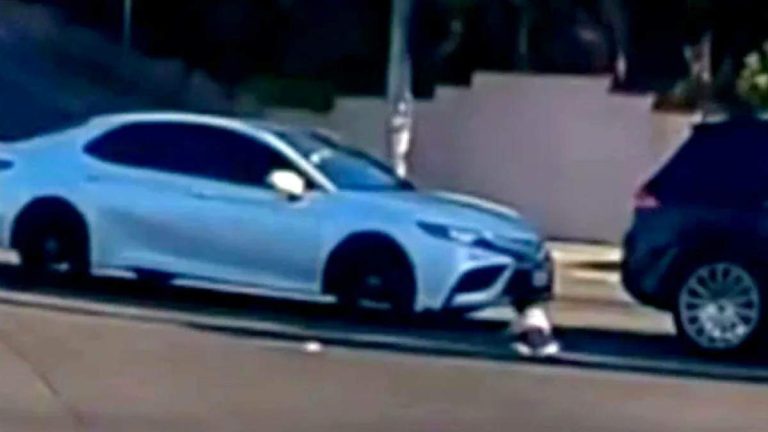 Toddler Injured After Falling Out Of Car On Busy Roadway