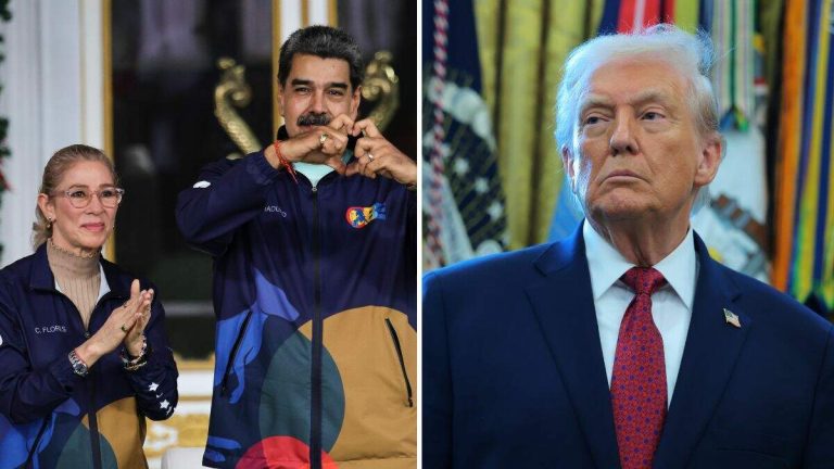 Trump Shares Photo Of Captured Maduro