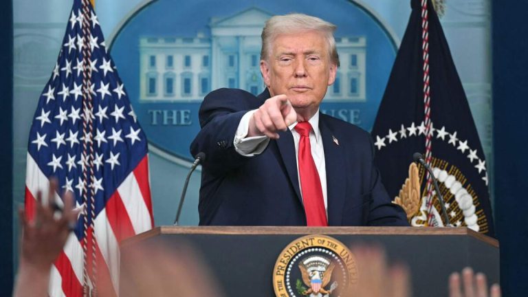 Trump Talks About 2nd Term During Wide-Ranging White House Press Conference