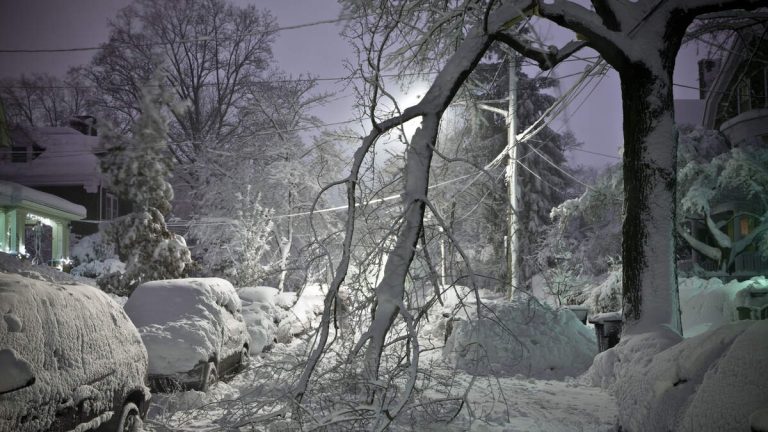 Winter Storm Strengthens And Brings Blizzard Conditions To The Carolinas