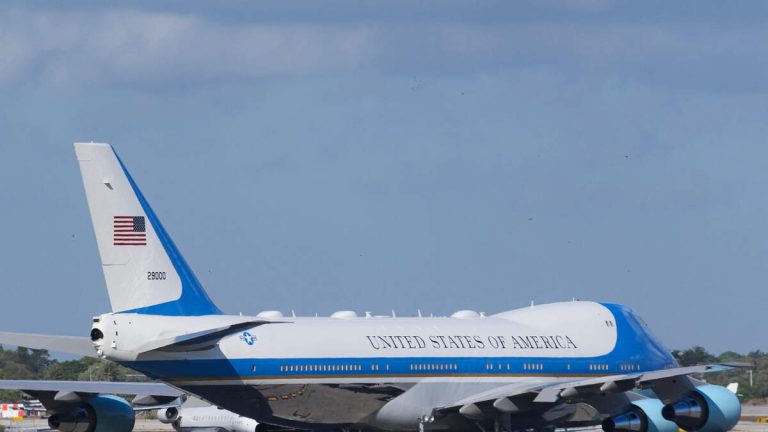 Air Force One Is Getting A Red, White, And Blue Paint Job