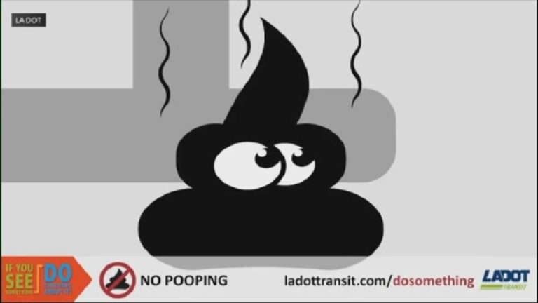 L.A. Dept. of Transportation Pulls PSA Asking Riders Not To Poop On Buses