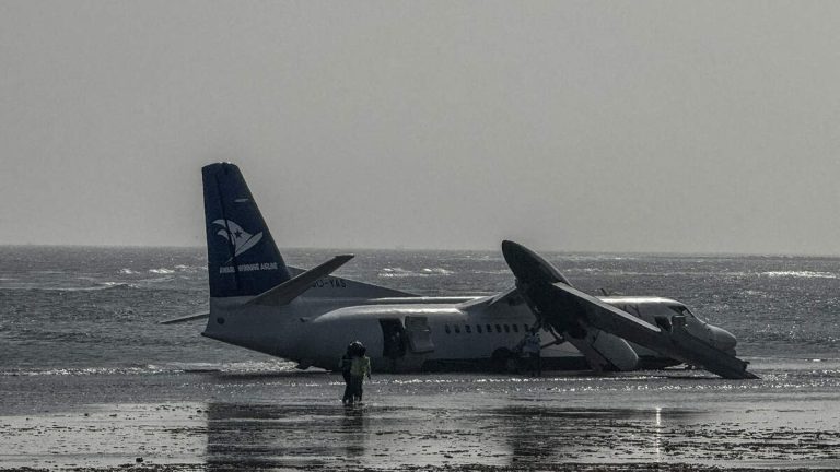 Plane Overshoots Runway, Crashes Into Ocean During Emergency Landing