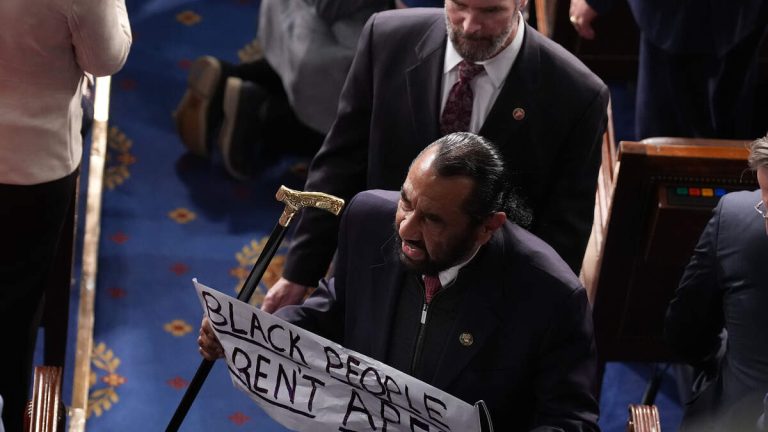 Rep. Al Green Escorted Out Of The State Of The Union