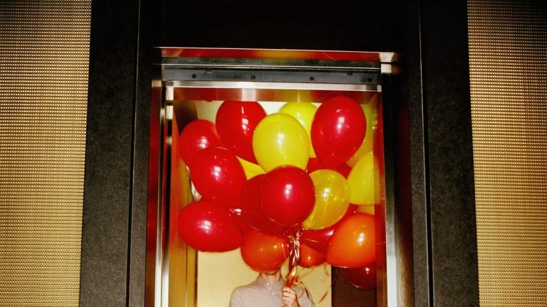 Shocking Video Captures Moment Gas-Filled Balloons Explode Inside Elevator