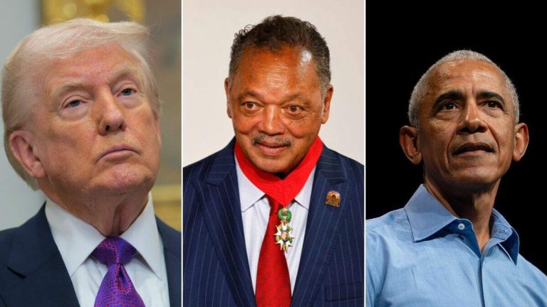 Trump Reacts To Rev. Jesse Jackson’s Death, Takes Swipe At Obama