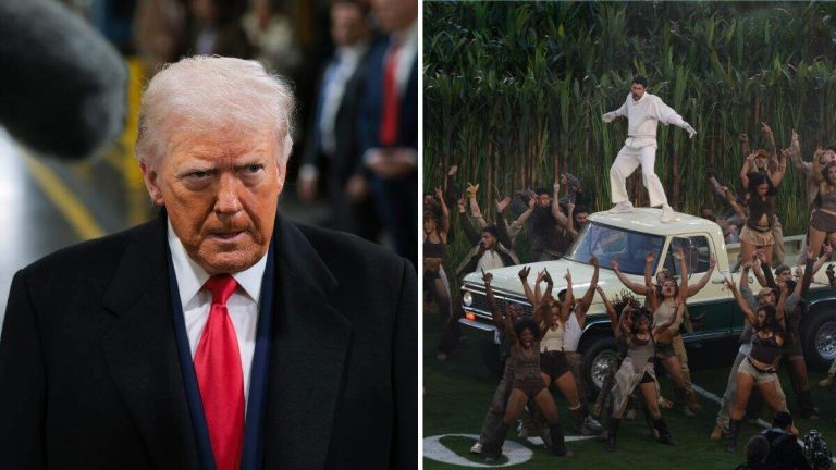 Trump Reacts To Super Bowl Halftime Show