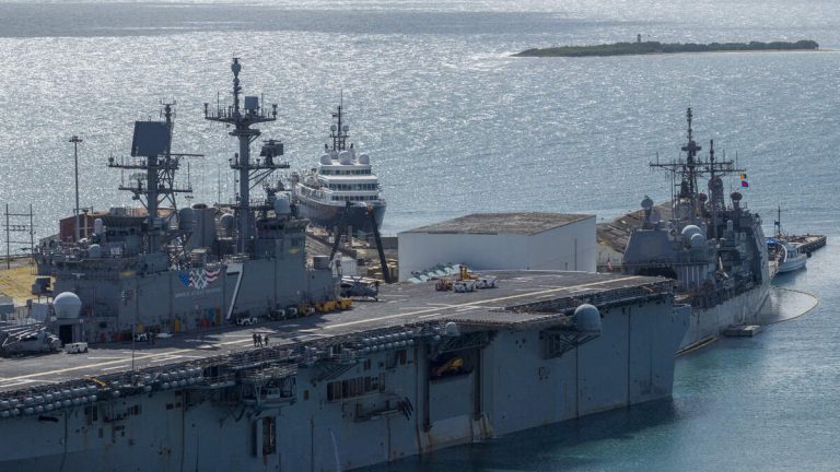 US Marine Declared Dead After Falling Off USS Iwo Jima