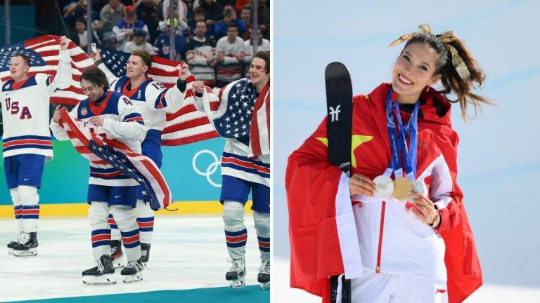 Winter Olympics Closing Day Results: USA Men’s Hockey, Gu Win Gold