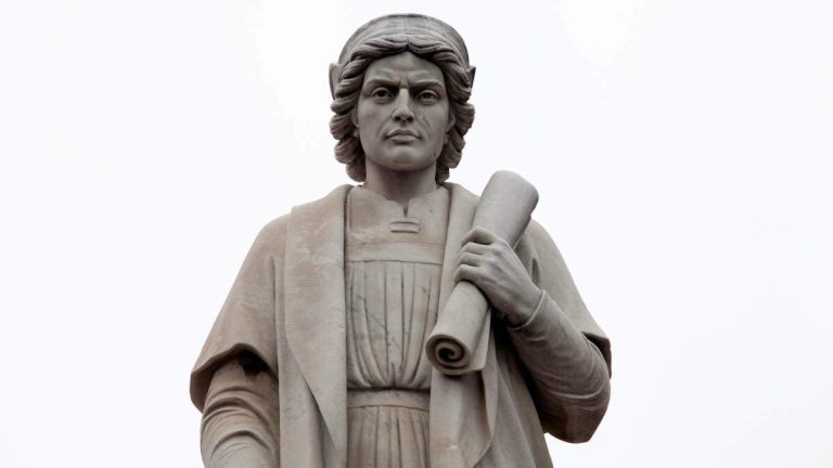 Christopher Columbus Statue Installed On White House Grounds