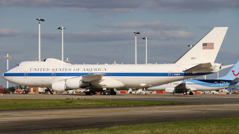 ‘Doomsday’ Plane Spotted Flying Low Over US