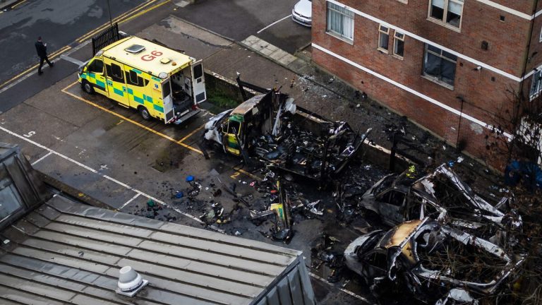 Four Volunteer Ambulances Set Ablaze Outside London Synagogue