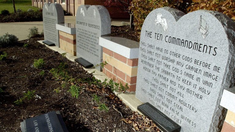Judge Strikes Down Law Requiring Schools To Display The Ten Commandments
