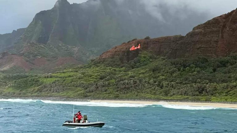 Three People Killed In Helicopter Crash At Kalalau Beach In Hawaii
