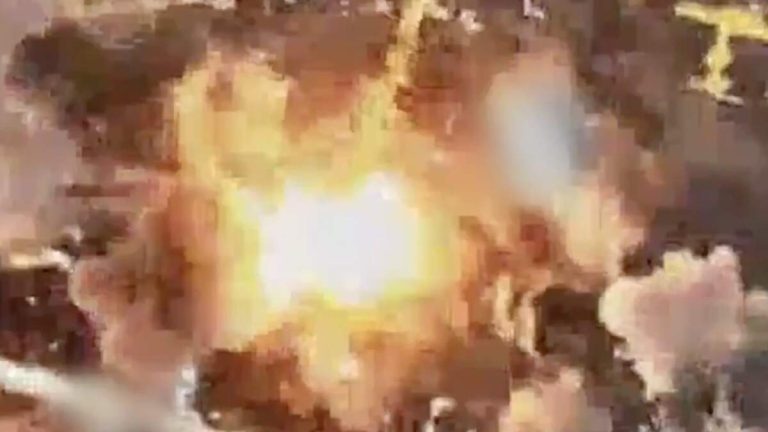 Video Shows 50 Fighter Jets Destroying Khamenei’s Secret Underground Bunker