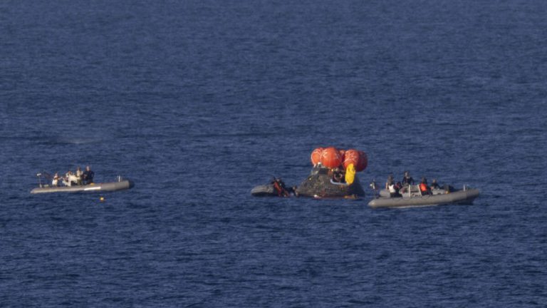 Artemis II Crew, Piloted by SoCal Native, Splashes Down Off San Diego