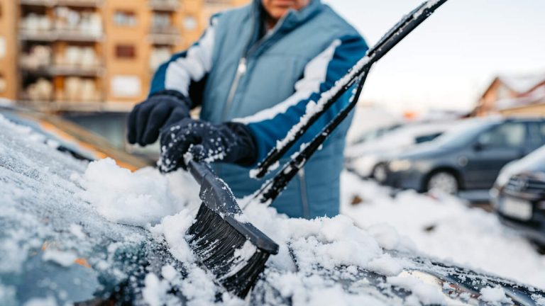 Cold Front Brings Late Season Snow To Cities In The Northeast