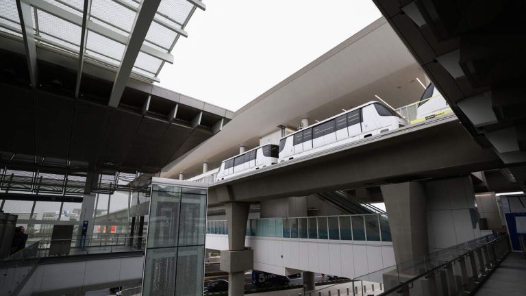 LAX People Mover to Start Running Monday Without Passengers