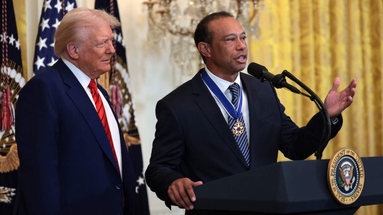 New Footage Shows Tiger Woods Calling Trump From Arrest Scene