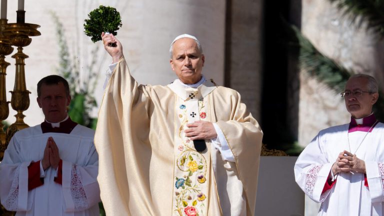 Pope Leo Calls For Hope In First Easter Mass As Pontiff