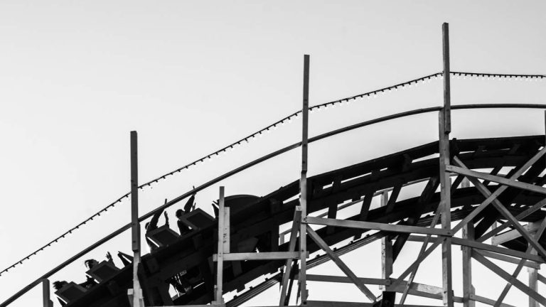 Terrifying Video Shows Passengers Stuck On Roller Coaster At Highest Point