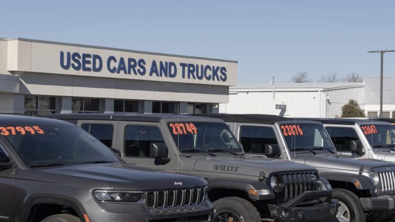 Used Car Prices Hit Highest Level In Almost Three Years