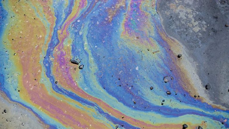 Cleanup Continues From Friday Oil Spill in East Los Angeles