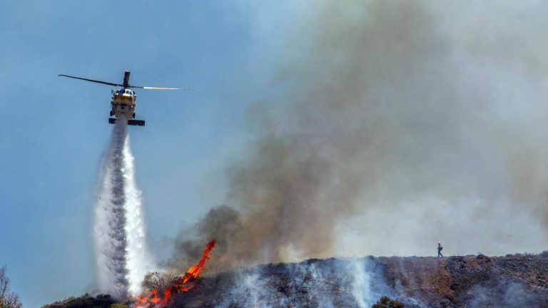LAFD Providing Mutual Aid To Ventura County in Sandy Fire