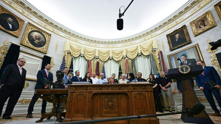 Trump Asserts U.S. Control Over Strait Of Hormuz