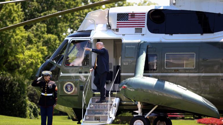 Trump Eyes White House Helipad for New Marine One