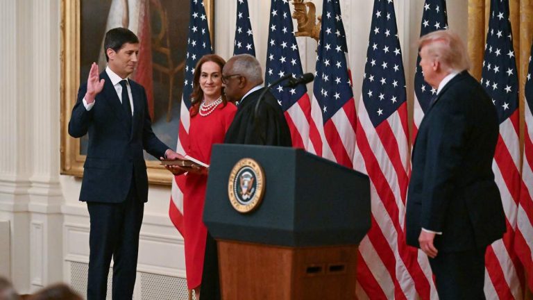 Warsh Sworn In As Fed Chair