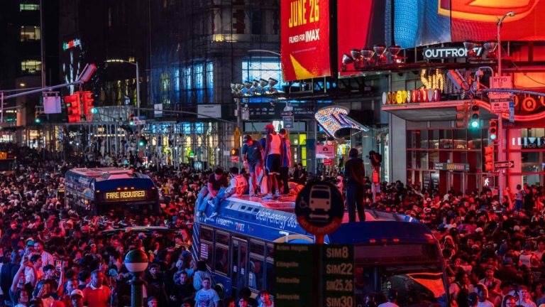 63 Arrested After Knicks NBA Title Win Sparks Chaos
