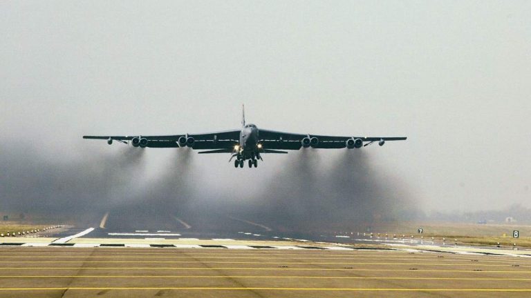 B-52 Bomber Crashes At Edwards Air Force Base