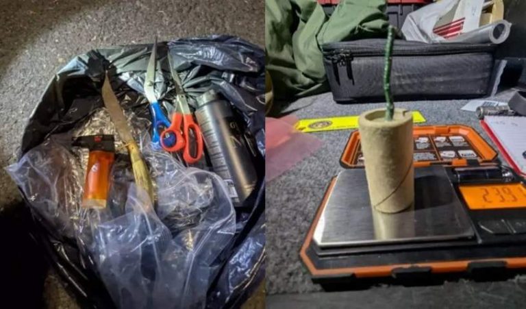 California Man Arrested at Airport with Explosive and Weapons