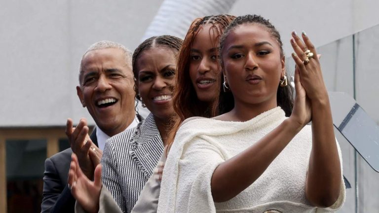 Former Presidents Attend Obama Center Opening