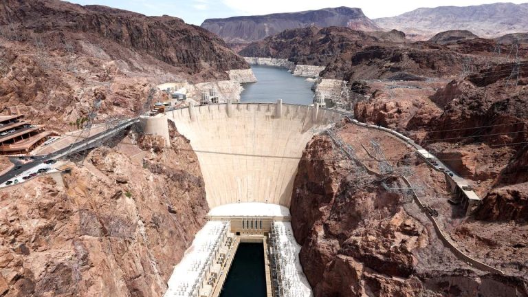 Hoover Dam Removes Giant American Flag For Emergency Repairs