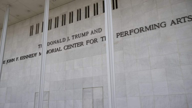 Kennedy Center Begins Removing Trump’s Name
