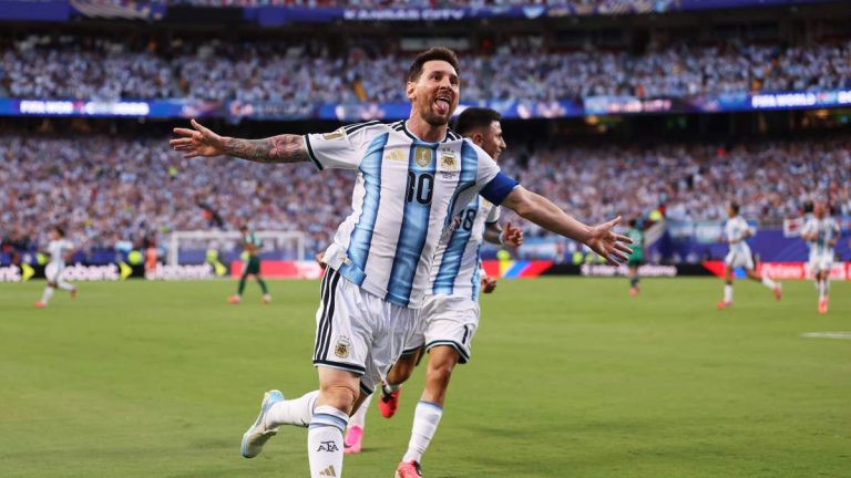 Messi Ties World Cup Scoring Record in Argentina Win
