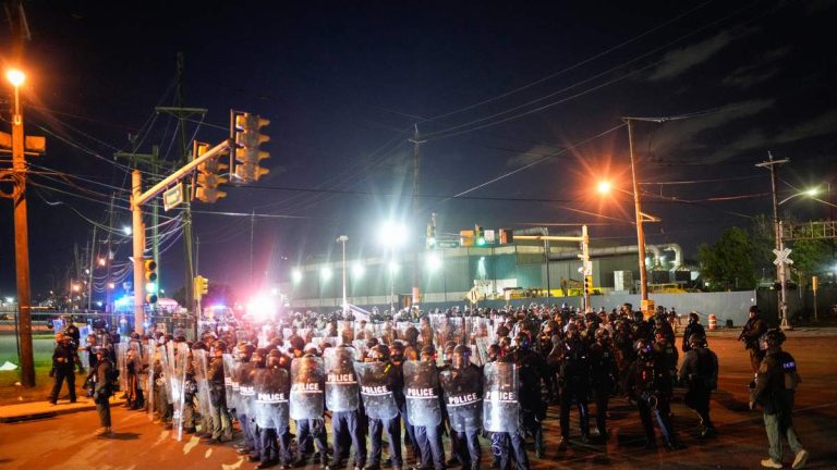 NJ Protesters Arrested at ICE Detention Center