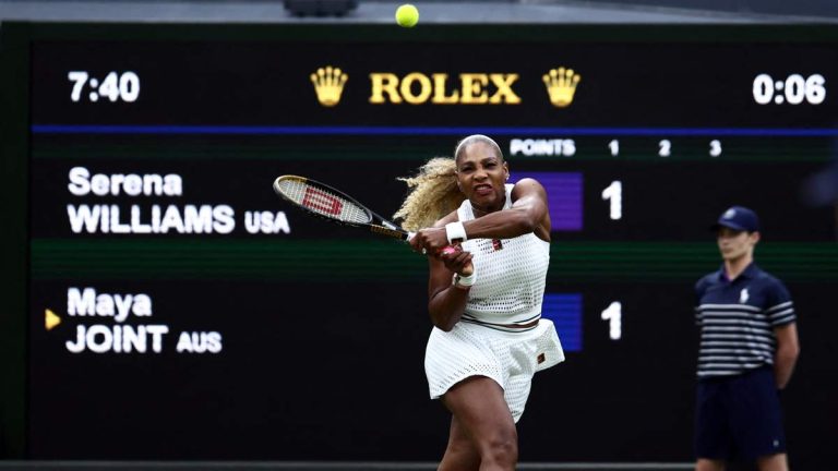 Serena Williams Loses Wimbledon Match Vs. Maya Joint