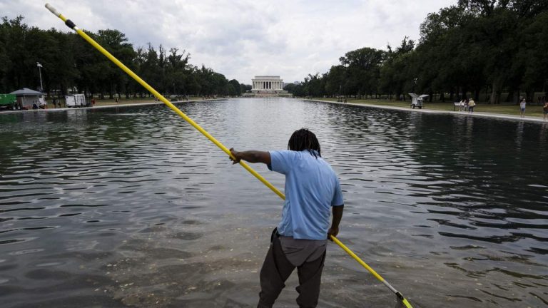 Trump Says ‘Permanent Repair’ Of Reflecting Pool Will Begin Around July 4th