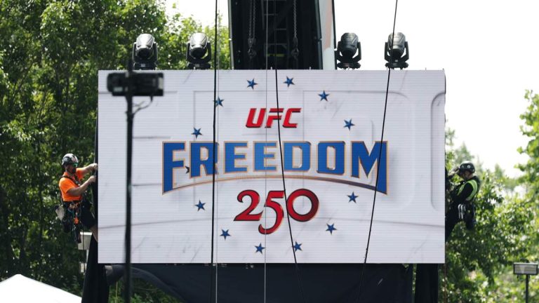 UFC Freedom 250 Fights On White House Lawn