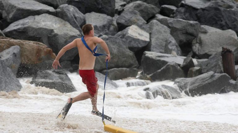 100 Rescues Conducted In Newport Beach Amid High Surf